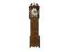 Appraisal: A GEORGE III MAHOGANY LONGCASE CLOCK the wheatear engraved brass