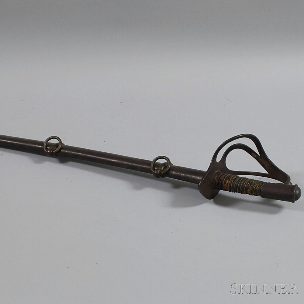 Appraisal: Luneschloss Cavalry Saber Retailed by Tiffany Co c the saber