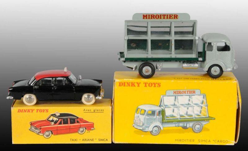 Appraisal: Lot of Dinky Toys Die-Cast Vehicles in OB Description French