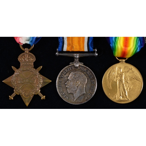 Appraisal: WWI group of three - Star British War Medal and