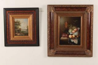 Appraisal: PIECE MISCELLANEOUS LOT OF TH C FRAMED OIL PAINTINGS PIECE