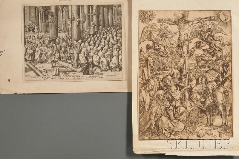 Appraisal: Lot of Two Old Master Prints After Albrecht Durer German