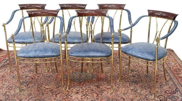 Appraisal: lot of Spanish modern armchairs attributed to Vidal Grau c