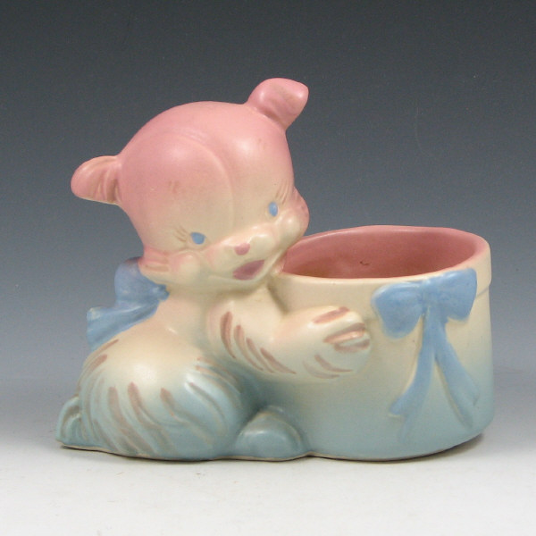 Appraisal: Hull Novelty Bear Cub or Pup Planter - Mint Hull