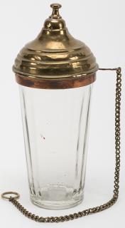 Appraisal: Coin Tumbler French ca Four coins appear in a glass