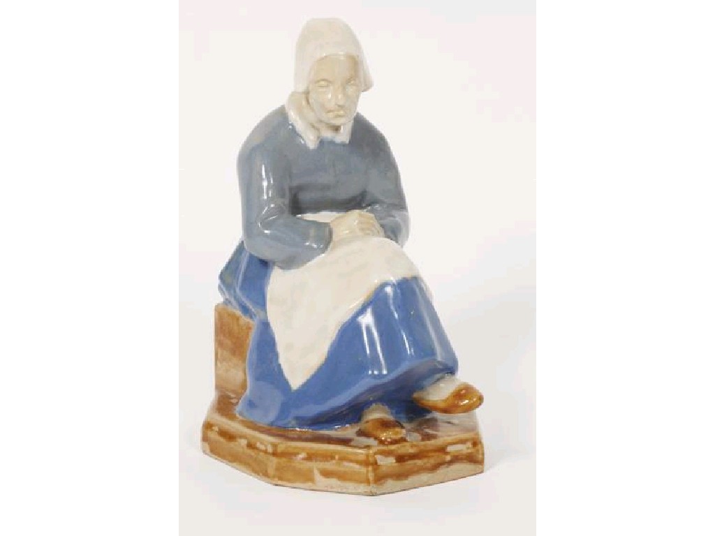 Appraisal: A CARTER STABLER ADAMS PICARDY PEASANT FIGURE designed by Phoebe