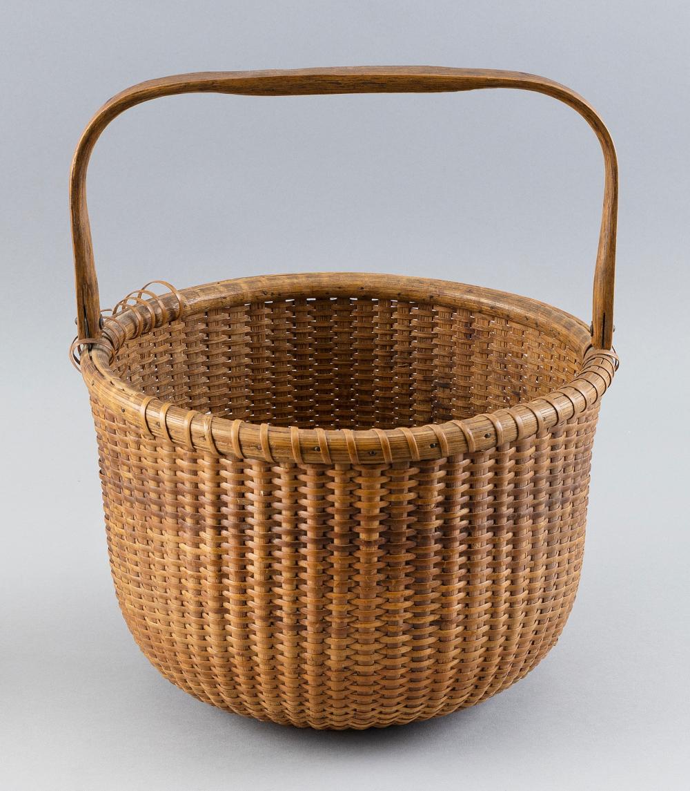 Appraisal: JOSE FORMOSO REYES NANTUCKET BASKET NANTUCKET MASSACHUSETTS MID- TH CENTURY