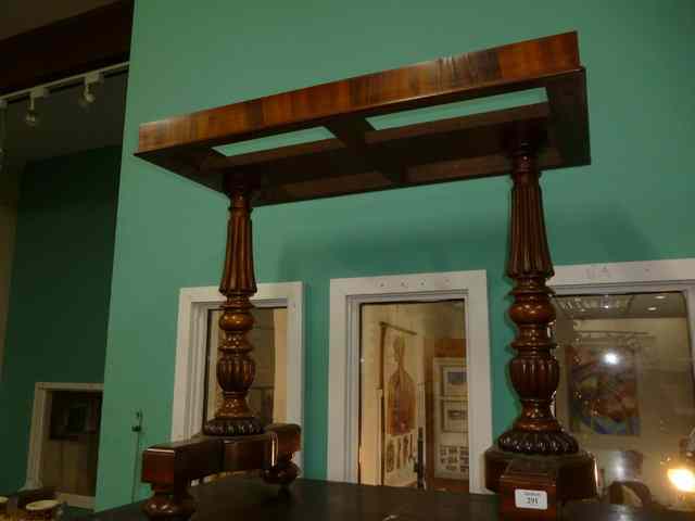 Appraisal: AN EARLY GEORGE IV GILLOWS MAHOGANY CENTRE TABLE BASE with