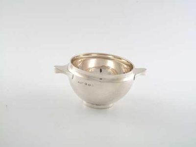 Appraisal: A Victorian Scottish bowl with two moulded lifts tapering to