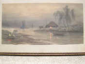 Appraisal: Keishu A Japanese seashore early th century Signed 'Keishu' watercolour