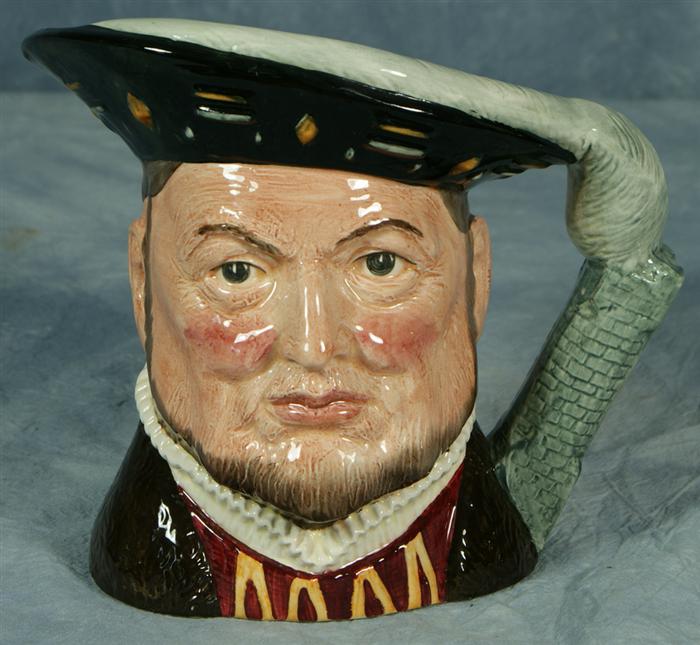 Appraisal: Royal Doulton mug D Henry VIII no damage tall Estimate