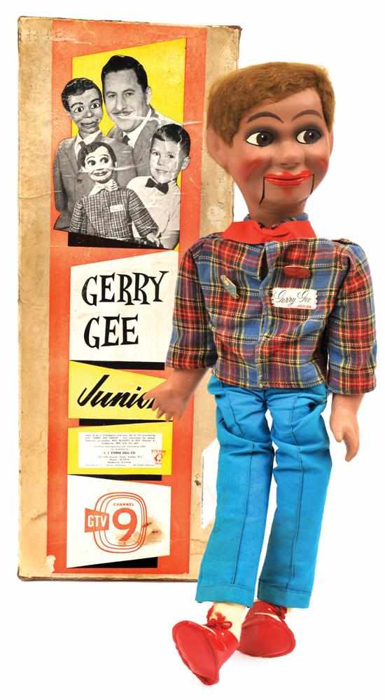 Appraisal: L J Sterne Gerry Gee Junior Ventriloquist Doll circa early