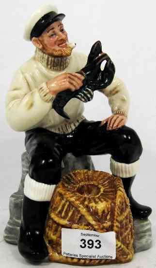 Appraisal: Royal Doulton Figure The Lobster Man HN In White Colourway