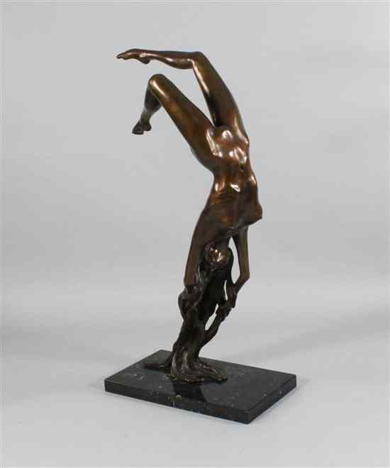 Appraisal: Jonathan Wylder - A large limited edition bronze figure of