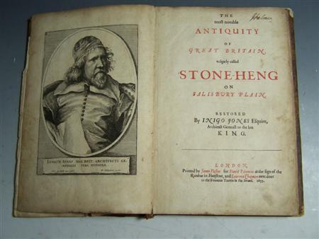 Appraisal: Jones Inigo The most notable antiquity of Great Britain vulgarly