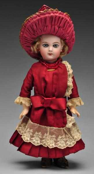 Appraisal: Stunning Early Jumeau B b Doll Description Beautiful creamy French