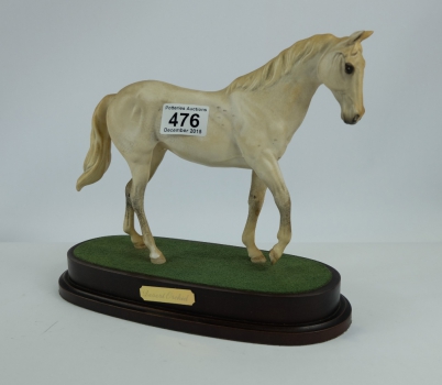 Appraisal: Royal Doulton Desert Orchid on wooden plinth with matching book