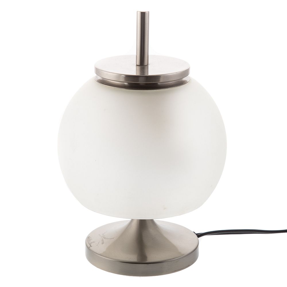 Appraisal: Italian Chi Table Lamp by Emma Gismondi Chrome base with