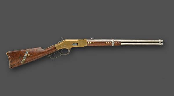 Appraisal: An important and historic Winchester Model carbine attributed to Hunkpapa