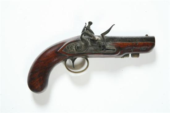 Appraisal: H W MORTIMER FLINTLOCK PISTOL Nineteenth century Unusual small size