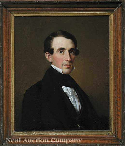 Appraisal: Louisiana School early th c Portrait of a Gentleman possibly