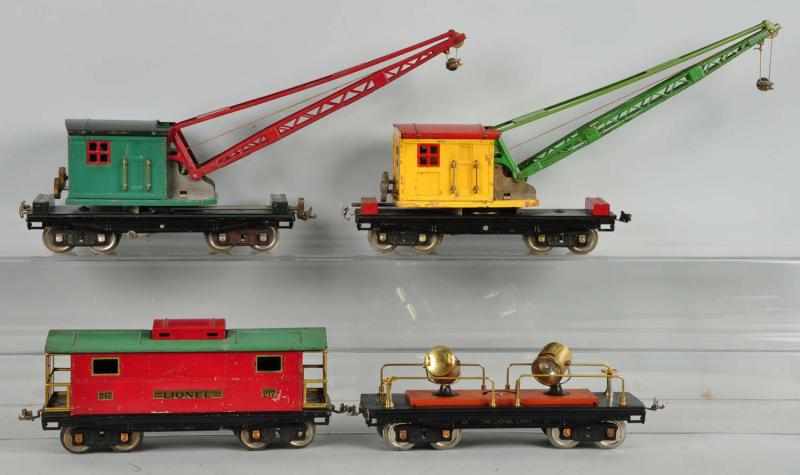 Appraisal: Lot of Lionel Series Freight Cars Description American Standard gauge