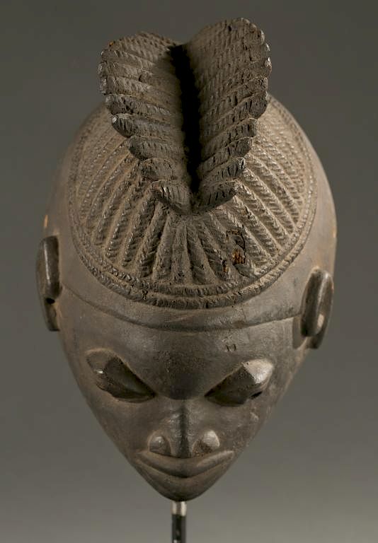 Appraisal: Yoruba Gelede society headdress th c A Gelede society headdress