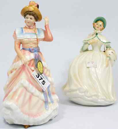 Appraisal: Royal Doulton Figures Sharon Doulton Events and Jessica HN boxed