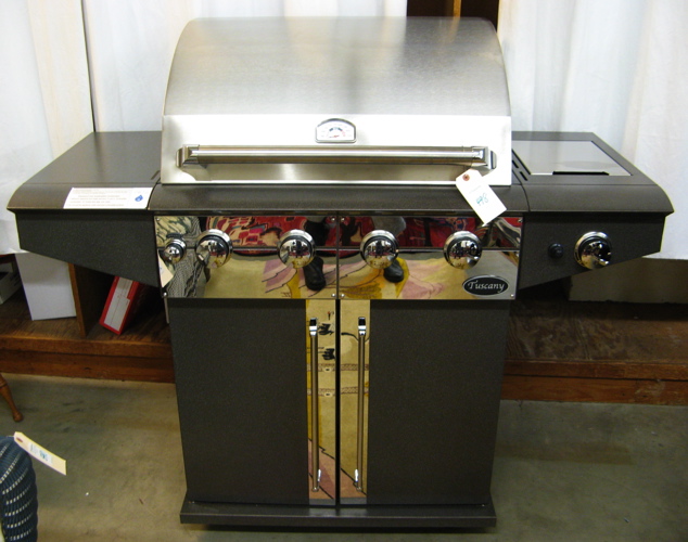 Appraisal: TUSCANY STAINLESS STEEL GAS GRILL Sure Heat Manufacturing Co for