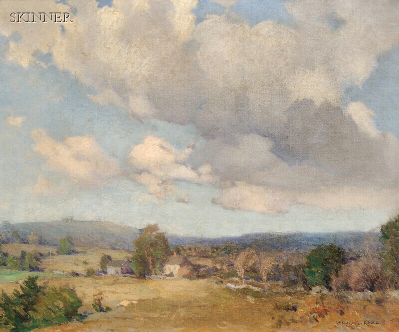 Appraisal: William Jurian Kaula American - Clouds from the West New