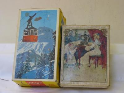 Appraisal: A Lehmann Rigi cable car toy plastic and tinplate construction