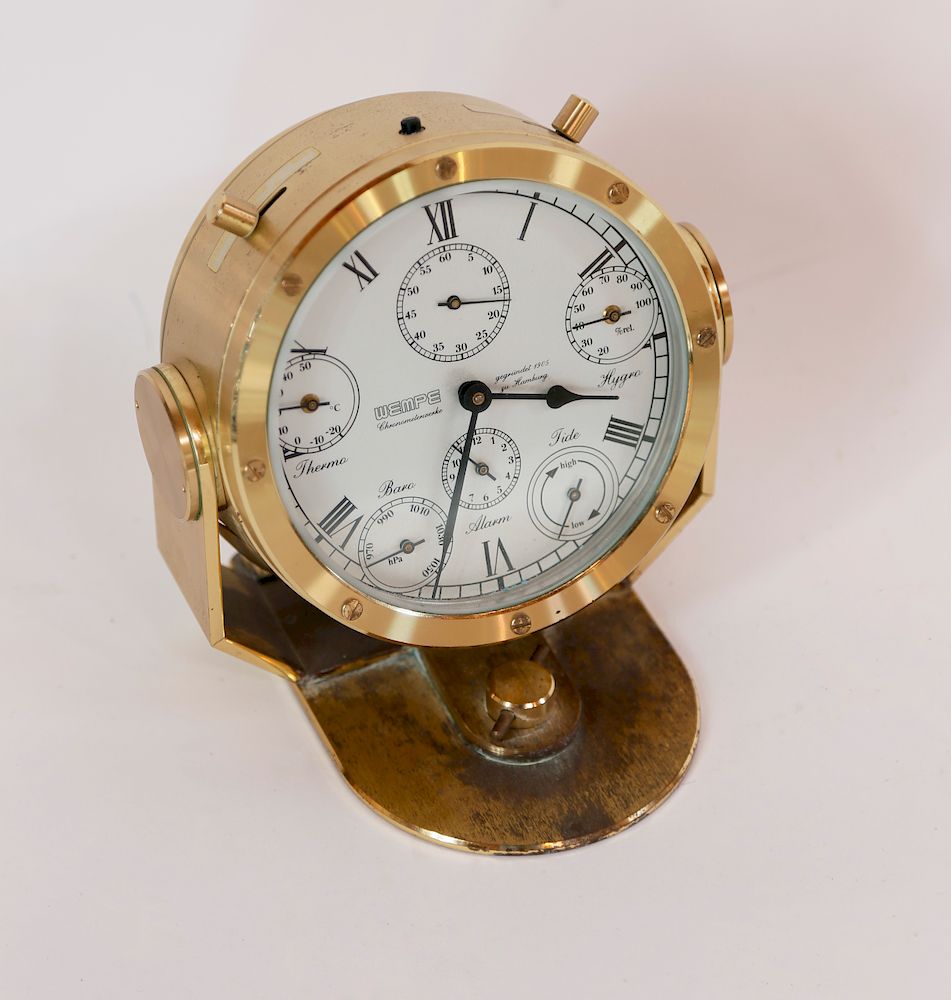 Appraisal: Brass Wempe Chronometerwerke Exclusive on Bidsquare Brass Wempe Chronometerwerke Condition