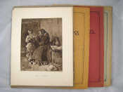 Appraisal: Five folios each with six lithographs by Russian artists the