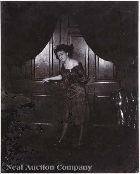 Appraisal: Ernest J Bellocq American New Orleans - Storyville Portrait Woman