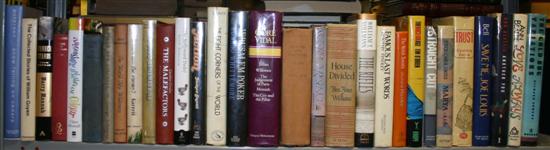 Appraisal: Fiction Literature Vols on shelves