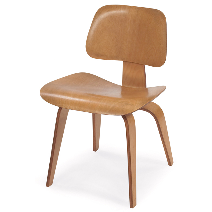 Appraisal: Charles and Ray Eames DCW by Herman Miller Evans molded