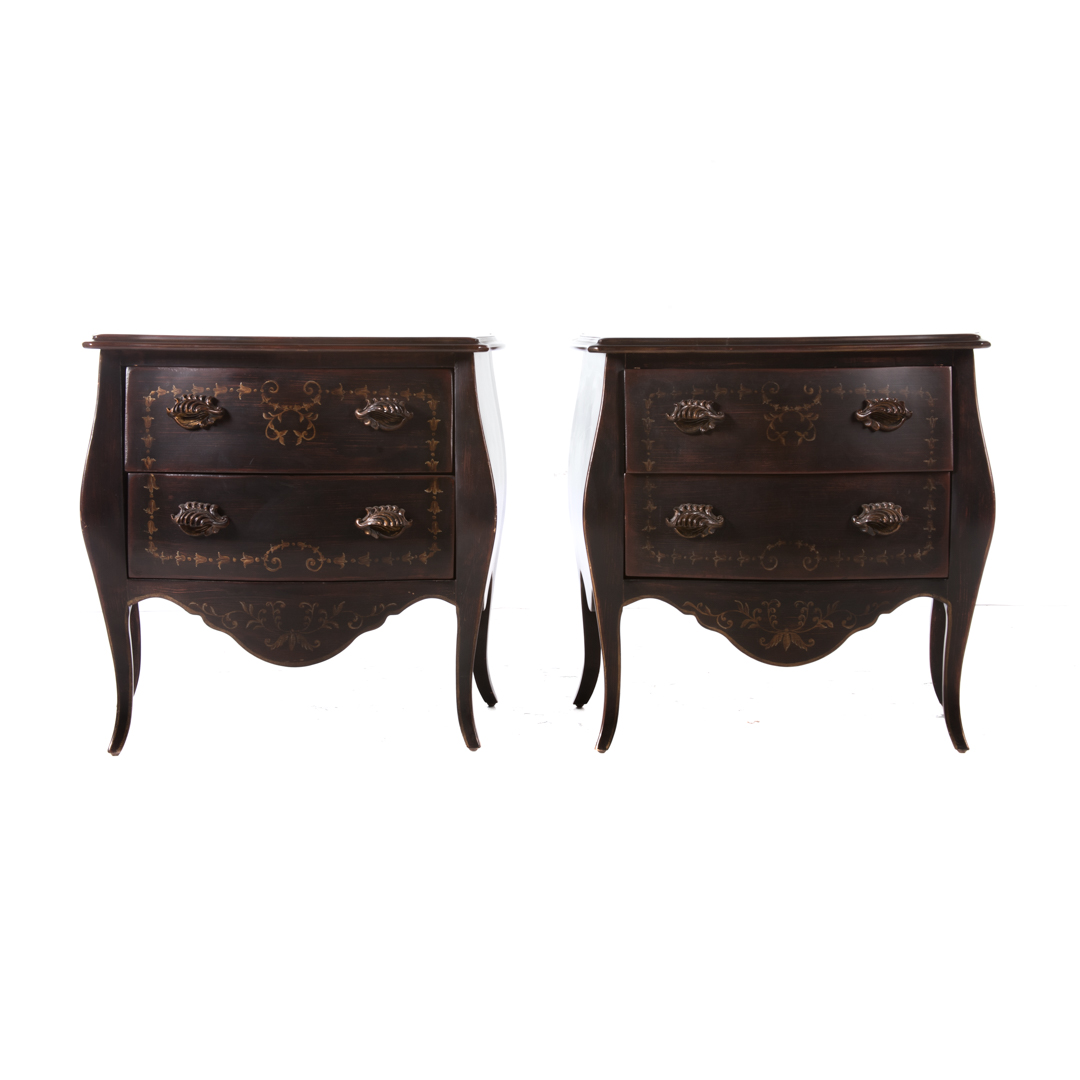 Appraisal: Pair of Italian Neoclassical style commodes Pulaski Furniture North Carolina