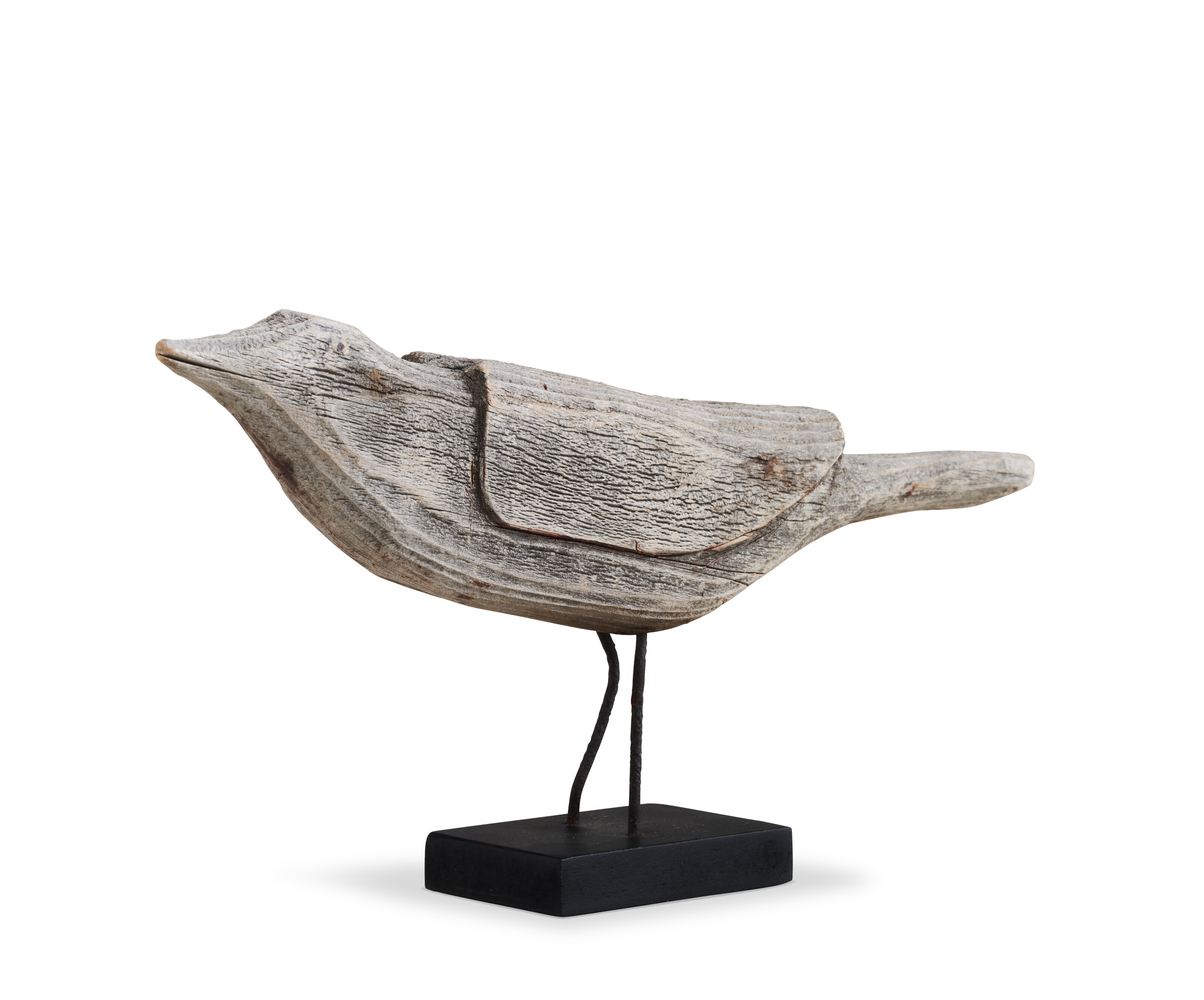 Appraisal: A CARVED BIRD POSSIBLY ALBERT ZAHN - WISCONSIN CIRCA -