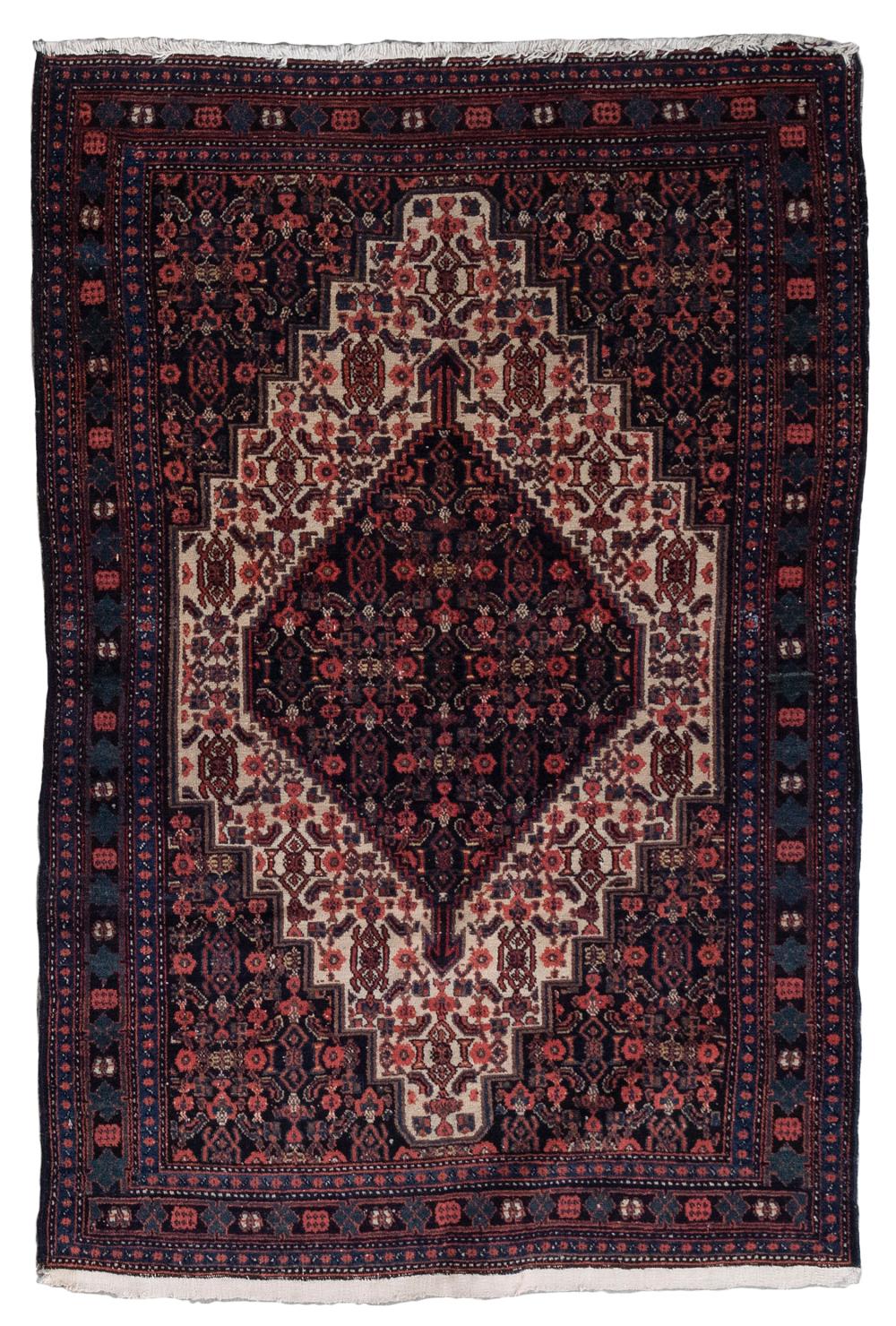 Appraisal: SENNA RUG X SECOND QUARTER OF THE TH CENTURYSENNA RUG