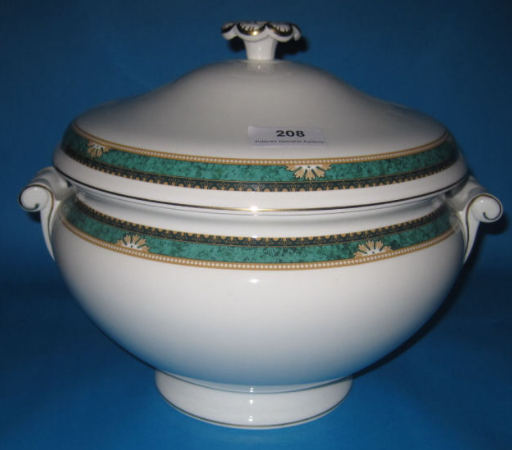 Appraisal: Wedgwood Lambourne Large two handled Tureen and Cover Height cm