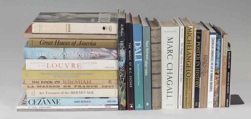 Appraisal: COLLECTION OF ART REFERENCE BOOKS Approx books and pamphlets to