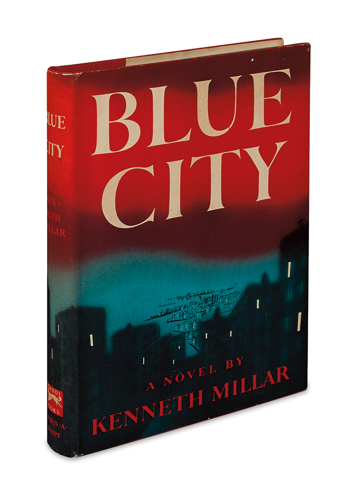 Appraisal: MILLAR KENNETH Blue City vo publisher's red buckram stamped in