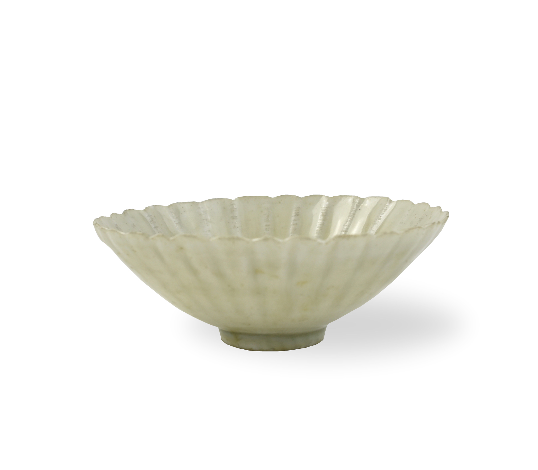 Appraisal: Chinese Yuan Dynasty the bowl with shallow rounded sides supported