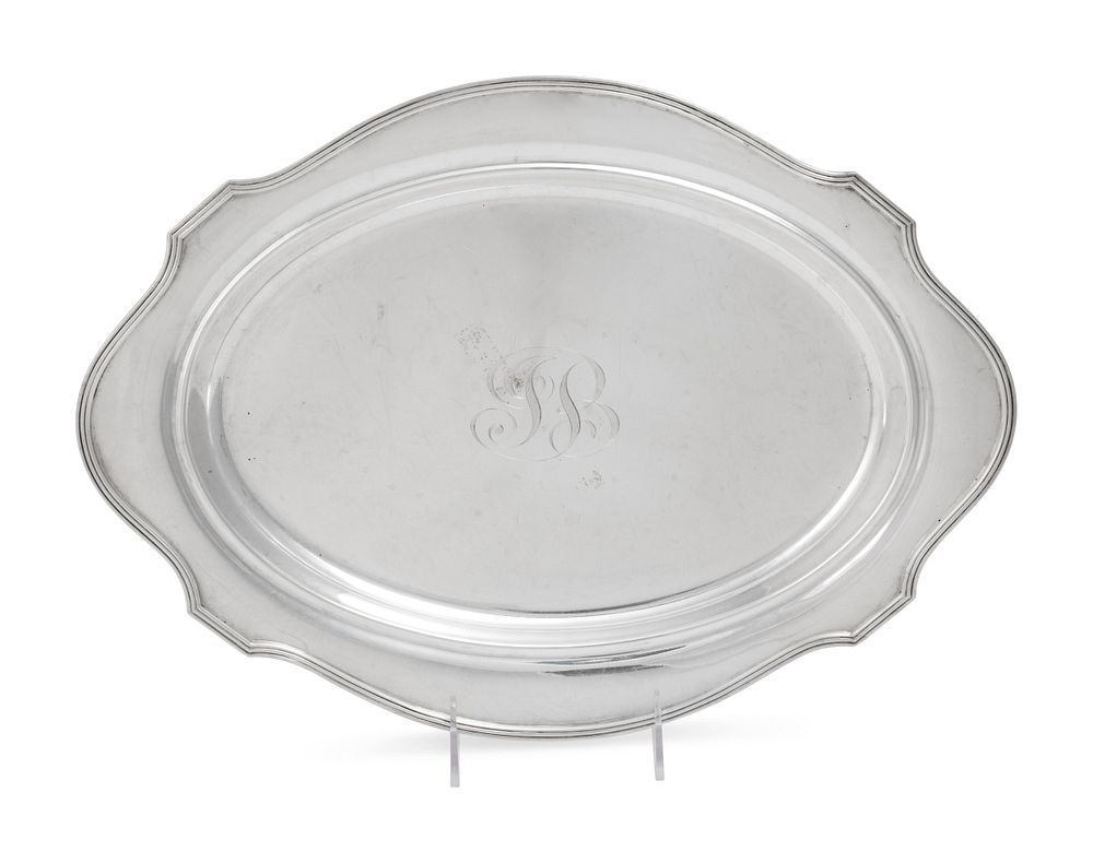 Appraisal: An American Silver Tray An American Silver Tray Gorham Mfg