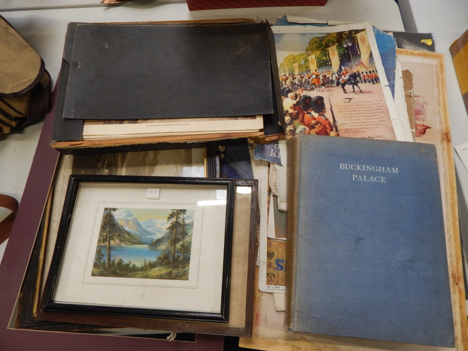 Appraisal: Various items of ephemera to include Royal family a Stevenograph