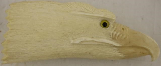 Appraisal: LATE TH C SCRIMSHAW WHALE TOOTH CARVED INTHE FORM OF