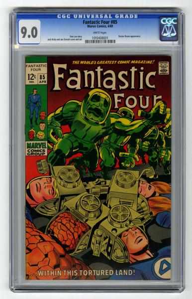 Appraisal: Fantastic Four CGC Marvel Comics Click for full description