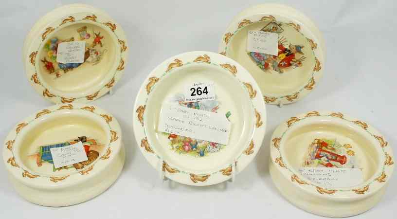 Appraisal: Royal Doulton Bunnykins set of x '' Baby Plates inc