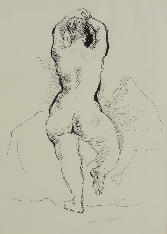 Appraisal: SOYER Moses American - Standing Female Nude sight size ''