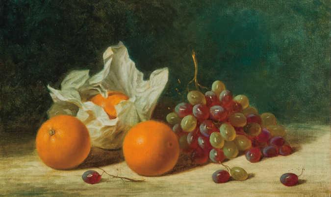 Appraisal: ALBERT FRANCIS KING American - Still Life with Oranges and